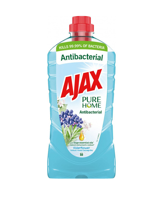Ajax Multi čistič Pure Home Antibacterial Černý Bez 1L