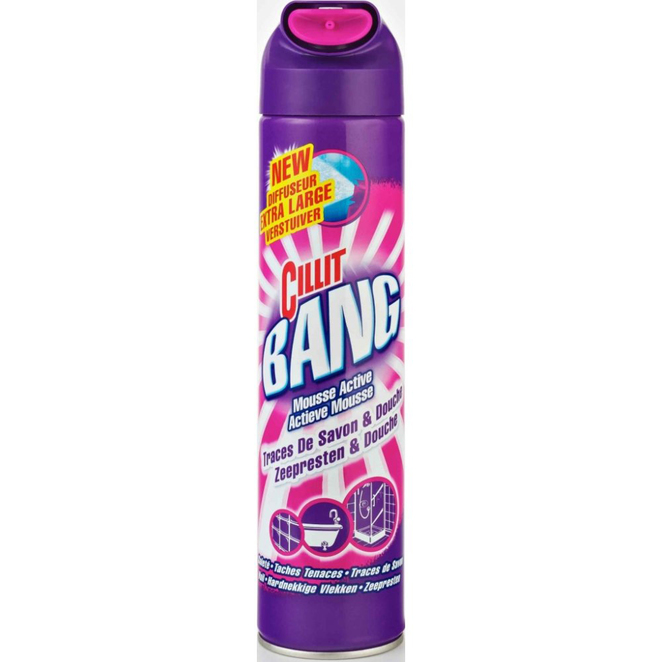 Cillit Bang Aktivní pěna na koupelnu