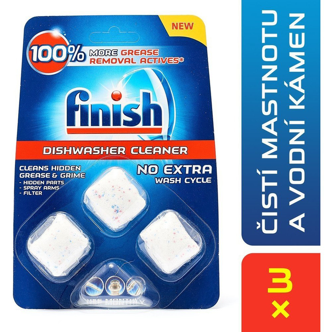 Finish Calgonit Tab čistič myčky 3ks