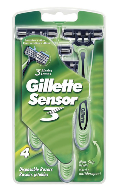 Gillette Sensor3 jednorázová holítka 4ks