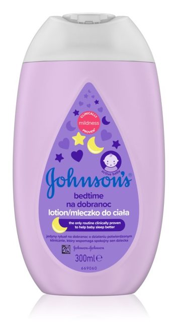 Johnsons Baby dětské tělové mléko Bedtime
