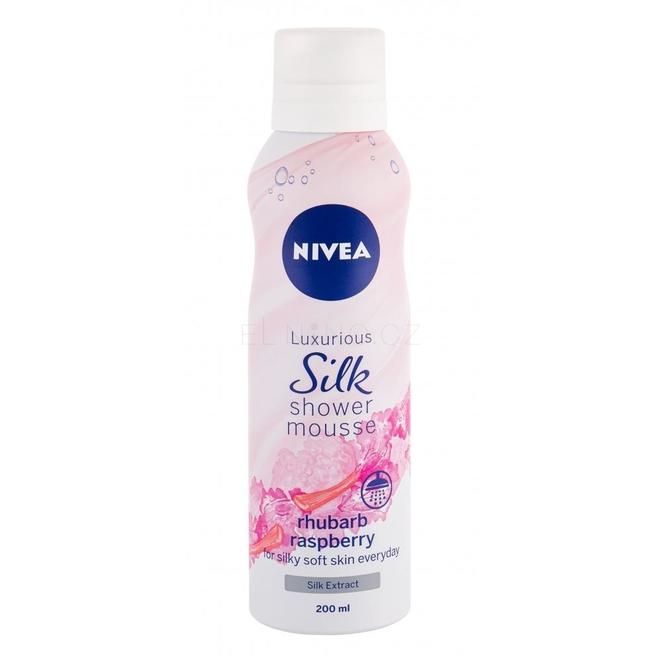 Nivea SPRAY sprchová pěna Silk Mousse Raspberry