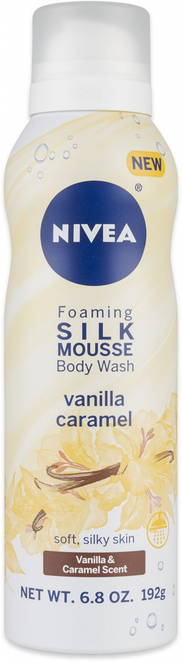Nivea SPRAY sprchová pěna Silk Mousse Vanilla&Carmel