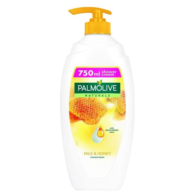 Palmolive sprchový gel Milk&Honey pumpa