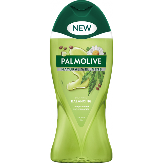 Palmolive sprchový gel Natural HEMP Wellnes Balancing