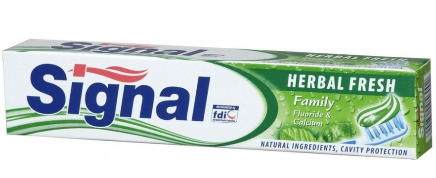 Signal zubní pasta Family Herbal Fresh