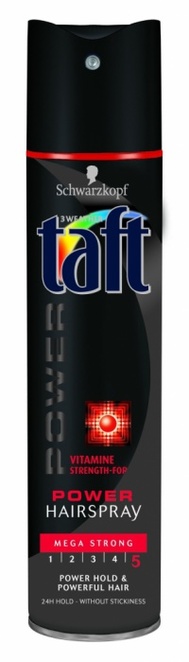 TAFT lak na vlasy Power Kofein mega strong
