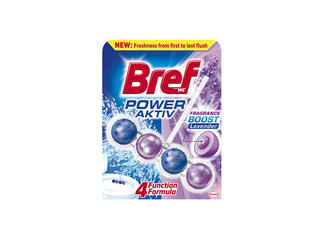BREF Power Aktiv WC kuličky Levandule