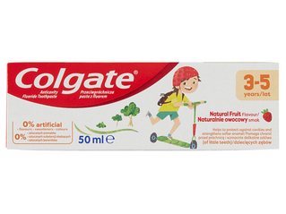 Colgate KIDS zubní pasta Natural Fruit 3-5let