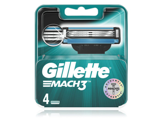 Gillette Mach 3 hlavice 4 ks