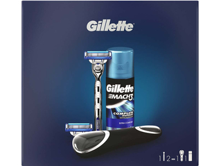 Gillette Mach3 holící strojek +1 náhradní hlavice (cestovní balení)