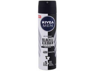 Nivea Black&W MEN Invisible deo spray